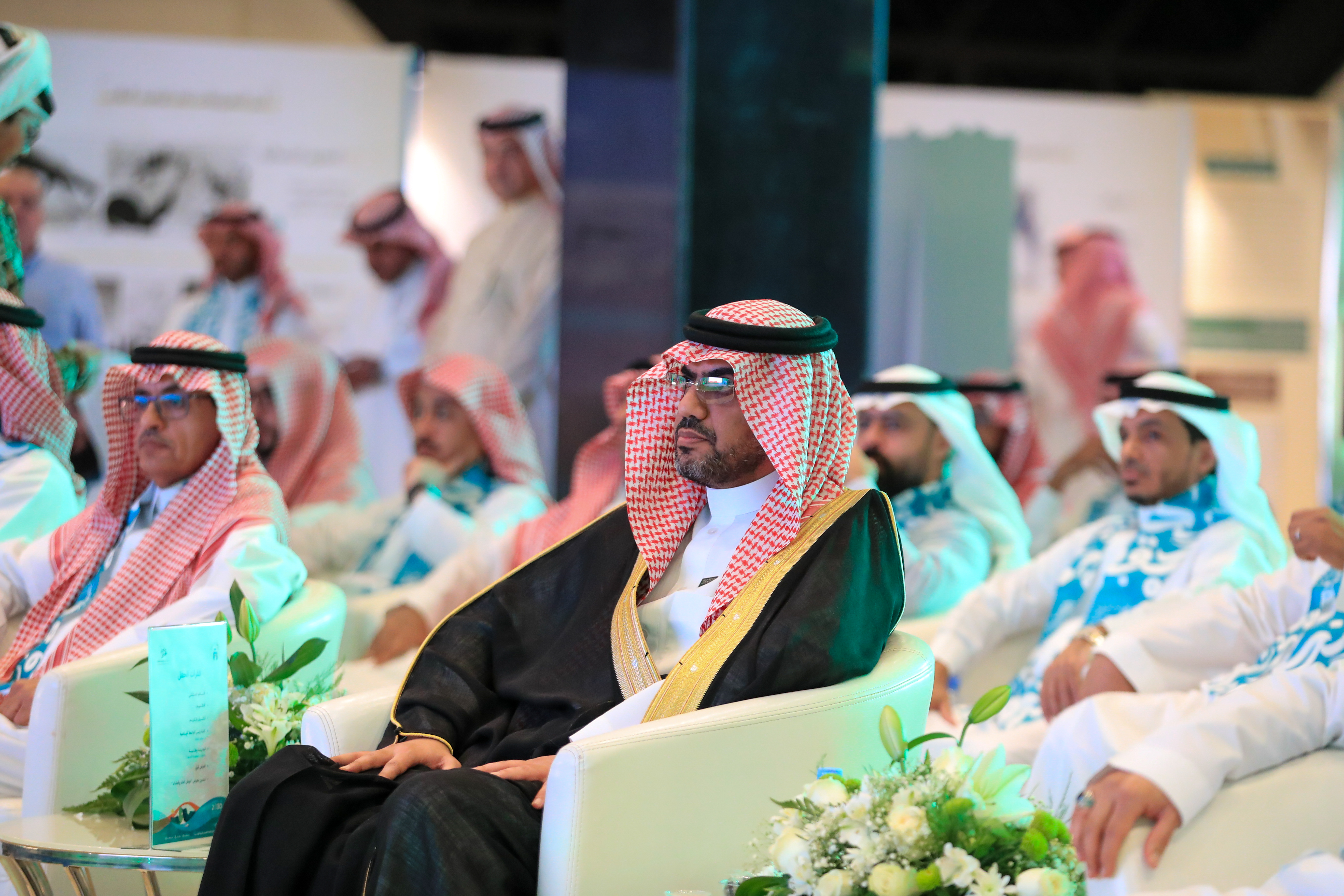 رئيس الجامعة الإسلامية‬⁩ د. صالح بن علي العقلا، يدشن فعاليات وبرامج اليوم الوطني السعودي94.